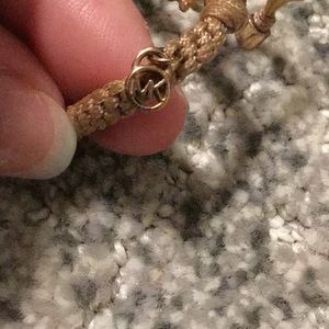 Michael Kors Jewelry - Michael Kors Rose Gold plate Macrame Bracelet Michael Kors Jewelry - Michael Kors Rose Gold plate Macrame Bracelet
